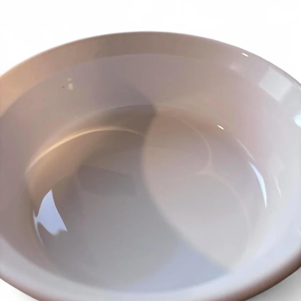 CorningWare French White F-24-B 725 mL Round Souffle Casserole Dish White